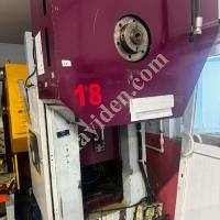 40 TON ŞAHİN MARKA LAMİNASYON PRESİ ÇALIŞIR DURUMDA TEK BİYELLİ PRES, Eksantrik Pres