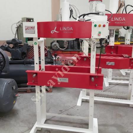 30 TON ARM MOTOR LINDA MACHİNE HYDRAULIC WORKSHOP PRESS, Workshop Type Press