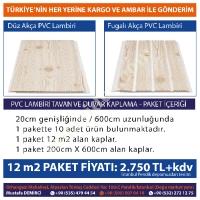 PVC LAMBİRİ DUVAR VE TAVAN KAPLAMA PLASTİK LAMBİRİ, Yapı İnşaat