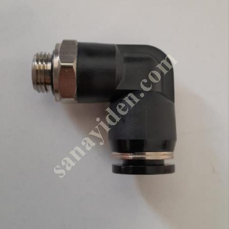 M8 G1/8'' PNÖMATİK DİRSEKLİ REKOR 100.000 ADET, Hidrolik Pnömatik