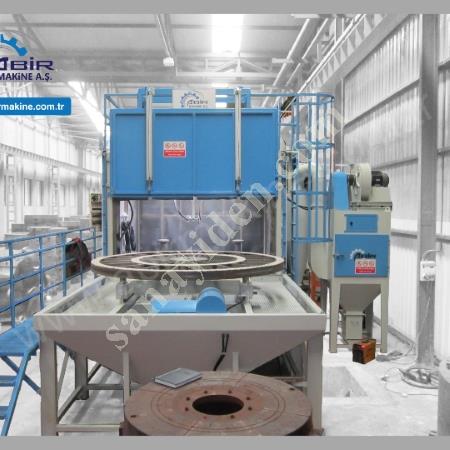 OTOMATİK KUMLAMA MAKİNESİ – İHTİYACA ÖZEL ÜRETİM, YÜKSEK VERİM & ZAMANDAN TASARRUF-ABİR MAKİNE A.Ş., Makina
