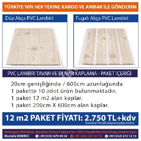 PVC LAMBİRİ DUVAR VE TAVAN KAPLAMA PLASTİK LAMBİRİ, Yapı İnşaat