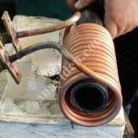 SATILIK 35 KW YÜKSEK FREKANS BORU UCU TAV MAKİNASI İNDİKSİYON ISITMA, Makina