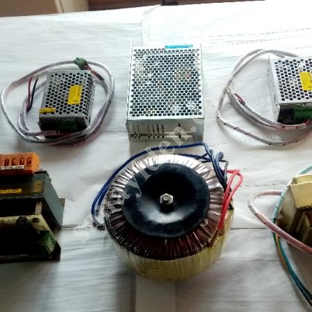 SATILIK ÇEŞİTLİ VOLTLARDA GÜÇ KAYNAKLARI TRAFOLAR, Elektrik & Enerji