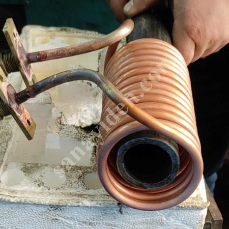 SATILIK 35 KW YÜKSEK FREKANS BORU UCU TAV MAKİNASI İNDİKSİYON ISITMA, Makina