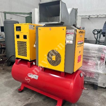 AYDIN TRAFO MARKA 11 KW 500 LT VİDALI KOMPRESÖR SET, Makina