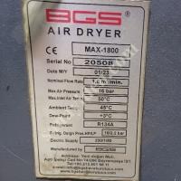 BGS AIR DRYER 1800 HAVA KURUTUCU   İSTANBUL / BAYRAMPAŞA, Kompresör Filtre-Kurutucu