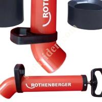 ROTHENBERGER ROPUMP SUPER PLUS GİDER AÇMA + 2 ADAPTÖR, Makina