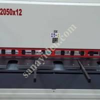 2050 X 12MM HİDROLİK GİYOTİN MAKAS - GUİLLOTİNE SHEAR ( SIFIR, Giyotin Makas