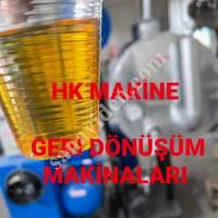 ATIK YAG GERİ DÖNÜŞÜM MAKİNASI, Geri Dönüşüm Makineleri