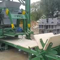 BRİKET – BETON PARKE MAKİNESİ (OTOMATİK), Makina
