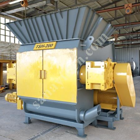 MT MAKİNA CROTAX-200 TEK ŞAFTLI EKSTREM PARÇALAYICI (2 METRE ROTOR), Geri Dönüşüm Makineleri