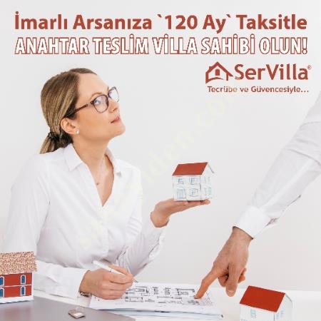 SERVİLLA ÇELİK EV VİLLA - 120 AY TAKSİTLE ANAHTAR TESLİM VİLLA, Yapı İnşaat