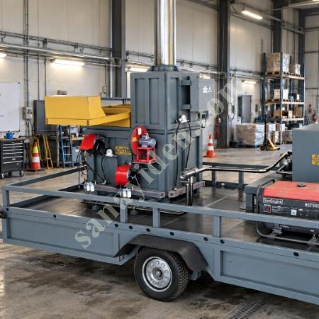MT MAKİNA YFM-20R ÇEKİLEBİLİR RÖMORKLU YÜKSEK KAPASİTELİ YAKMA FIRINI, Geri Dönüşüm Makineleri