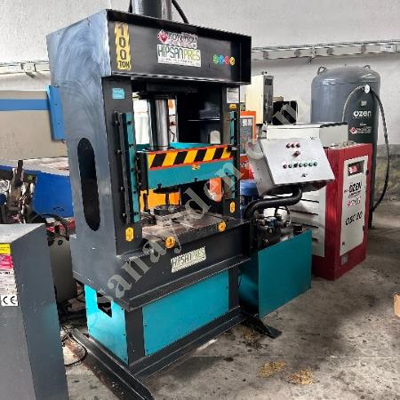 HİPSAN MARKA 100 TON ÇİFT TESİRLİ HİDROLİK SIVAMA PRESİ, Sıvama Pres