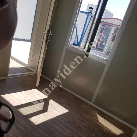 3×7 İKİ ODA BANYO WC MUTFAK KONTEYNER, Çatılı Konteyner Ev Fiyatları - Prefabrik Yapılar - Konteyner