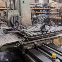 UNİVERSAL BORWERG 80 LİK 1980 MODEL 1450X1000X 770 MM BARA 1400X1200  TABLA, Makina