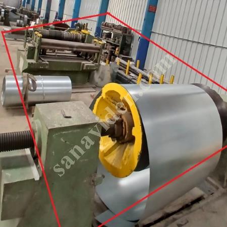 3-UNIT SHEET METAL SLITTING LINE ACTIVE IN IZMIR! DON'T MISS!, Machine