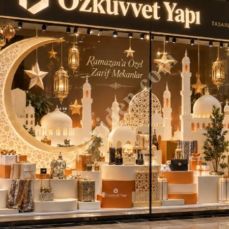STRAFOR RAMAZAN VİTRİN DEKORU ÖZEL TASARIM, Yapı İnşaat