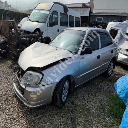 SAMSUN USTAŞ OTOMOTİV'DEN HURDA BELGELİ HYUNDAİ ACCENT, Hasarlı - Hurda Araçlar