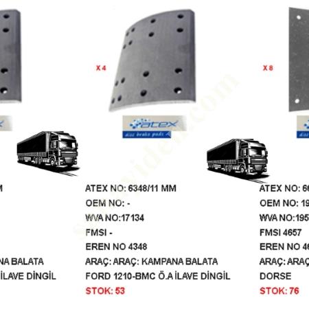 TRUCK GROUP BRAKE PADS AND BRAKE SHOE PADS – AFFORDABLE SALES, Auto Parts