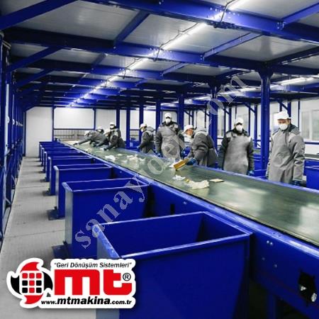 MT MAKİNA KATI ATIK AYRIŞTIRMA TESİSİ – EVSEL ATIKLAR İÇİN ANAHTAR TESLİM GERİ DÖNÜŞÜM ÇÖZÜMÜ, Geri Dönüşüm Makineleri