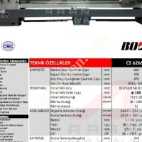 BAOJİ TORNA KAMPANYA  800X3000 STOKTAN HEMEN TESLİMDİR  0536 709 41 57, Makina