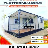 PREFABRİK YAPI VE KONTEYNER İMALATI, Container House Prices With Roof - Prefabricated Buildings - Container
