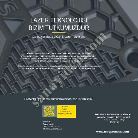 ACSYS PIRANHA®, BARRACUDA® VE ORCA® LAZER İŞLEME SİSTEMLERİ, Lazer Kesim Makinası