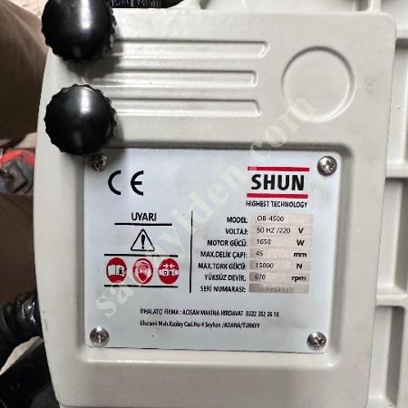 SHUN BRAND 45MM 1650 WAT MAGNETIC DRILL (ZERO), Magnetic Drill