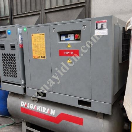 DALGAKIRAN VİDALI KOMPRESÖR 2.EL 2021 MODEL, Vidalı Kompresör