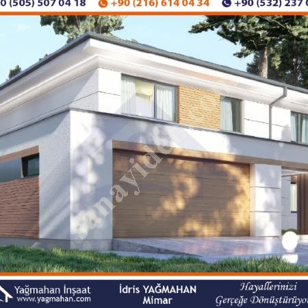 SERVİLLA ÇELİK EV VİLLA SİSTEMLERİ PROJE SUNUMU - WCB 1480 MODELİ, Yapı İnşaat