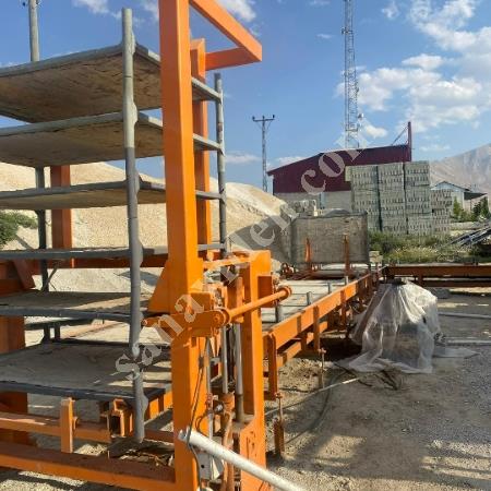 12 AUTOMATIC ÇEVRÜKLER BRIQUETTE PUMICE MACHINE – FULL SYSTEM INSTALLED, Construction
