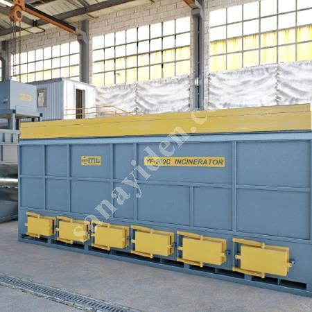MT MAKİNA YF-500C MEGA ATIK YAKMA TESİSİ (500 KG/SAAT İNSİNERATÖR), Geri Dönüşüm Makineleri