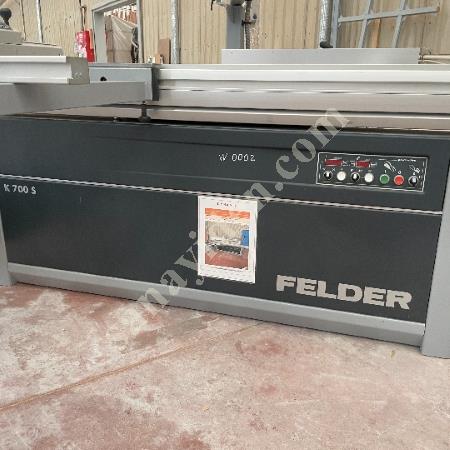 FELDER MARKA K 700 S  MODEL FORMAT DAİRE TESTERE 2. EL, Makina