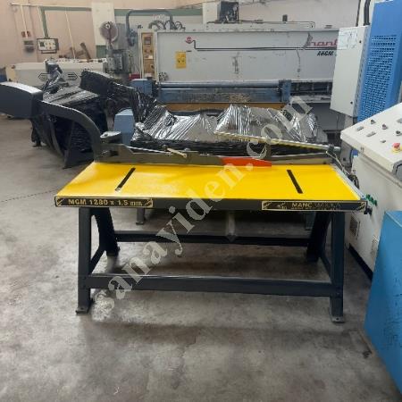 MANC MARKA 127 CM LIK 1.5 MM KOLLU GİYOTİN MAKAS (SIFIR), Makina