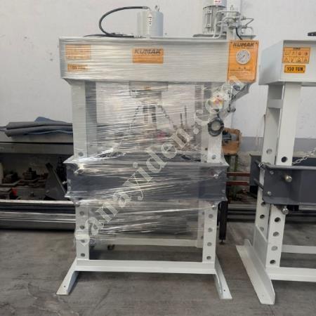 KUMAK MARKA 100 TON GEZER PİSTONLU HİDROLİK ATÖLYE PRESİ (SIFIR), İş Makineleri