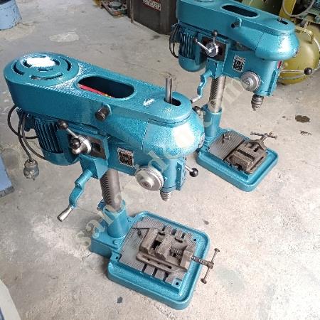 EKÇELİK ÇİFT DEVİRLİ KILAVUZ ÇEKME MATKAP TEZGAHI, Kılavuz Çekme