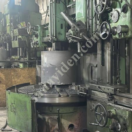 TOS DİK TORNA  2 ADET  AYNA ÇAPI 1600 ÇEVİRME ÇAPI 1800, Makina