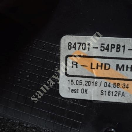 SUZUKİ VİTARA SOL ÖN DİKİZ AYNA 2015-2022 MODEL OEM:E8 026529, Oto & Y. Parça