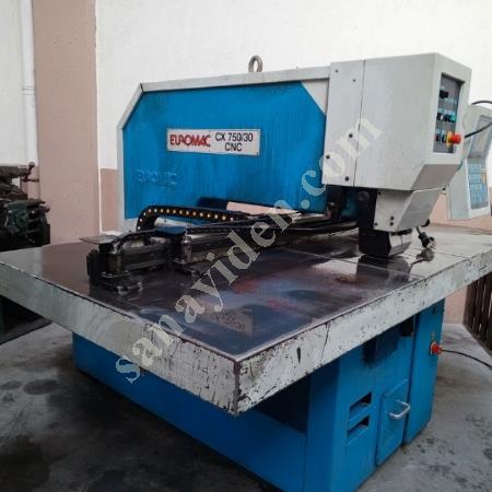 EUROMAC CX 750 X 30 CNC 1998 MODEL PUNÇ, Makina