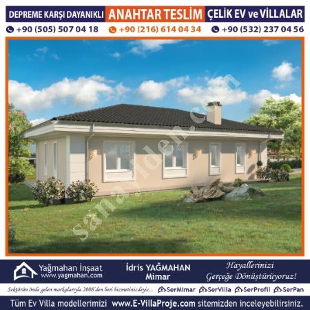 İMARLI ARSANIZA - 120 AY TAKSİTLE ANAHTAR TESLİM VİLLA, Yapı İnşaat