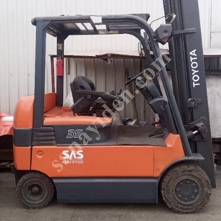 3.5 TON ELEKTRİKLİ BAKIMLI REVİZYONLU TOYOTA - AÇIKLAMAYI OKU!, Forkliftler