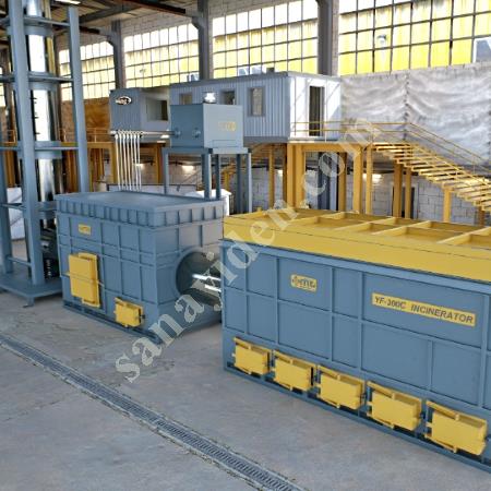 MT MAKİNA YF-300C ÇÖP YAKMA FIRINI – BELEDİYE VE ENDÜSTRİYEL ATIKLAR İÇİN GÜÇLÜ ÇÖZÜM, Geri Dönüşüm Makineleri