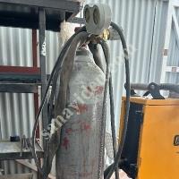 ENDÜSTRİYEL 40 LT KARBONDİOKSİT (CO₂) TÜP + KASWELD ÇİFT MANOMETRE REGÜLATÖR, Kaynak Ekipmanları