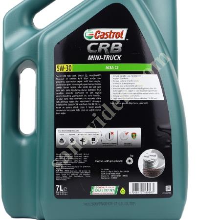 CASTROL MINI TRUCK 5W30 7 LT(ÜRETİM TARİHİ 2022), Oto & Y. Parça