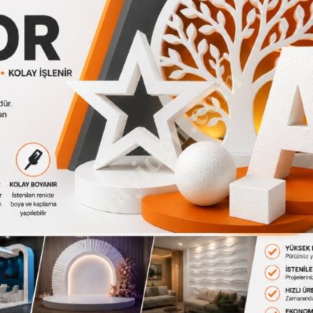 STRAFOR DEKOR VE ÖZEL TASARIM 3D EPS ÜRETİMİ, Yapı İnşaat