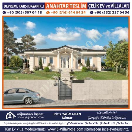 İMARLI ARSANIZA - 120 AY TAKSİTLE ANAHTAR TESLİM VİLLA, Yapı İnşaat