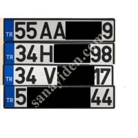 STANDARD PLATE APP PLATE WITH VARNISH WITHOUT VARNISH, Exterior Accessories