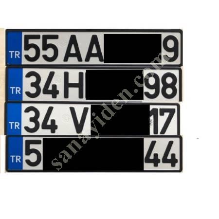 STANDARD PLATE APP PLATE WITH VARNISH WITHOUT VARNISH, Exterior Accessories